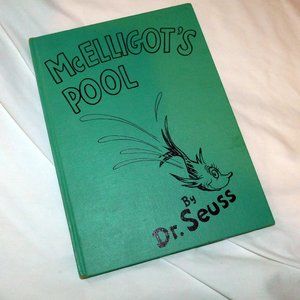 McElligot's Pool Dr Seuss Out of Print Hard Cover Free Shipping